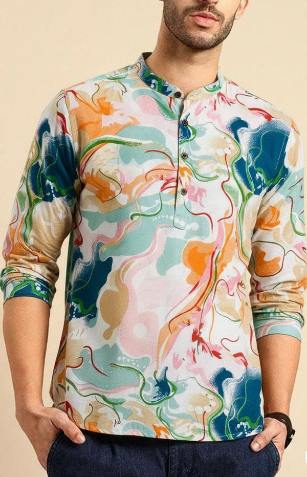 COLORFUL SHORT KURTA