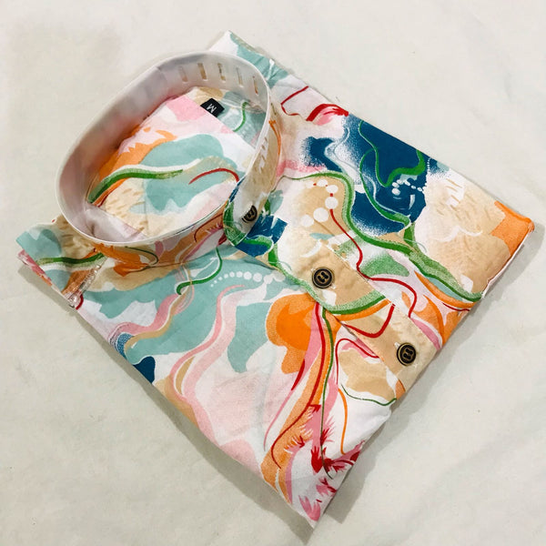 COLORFUL SHORT KURTA